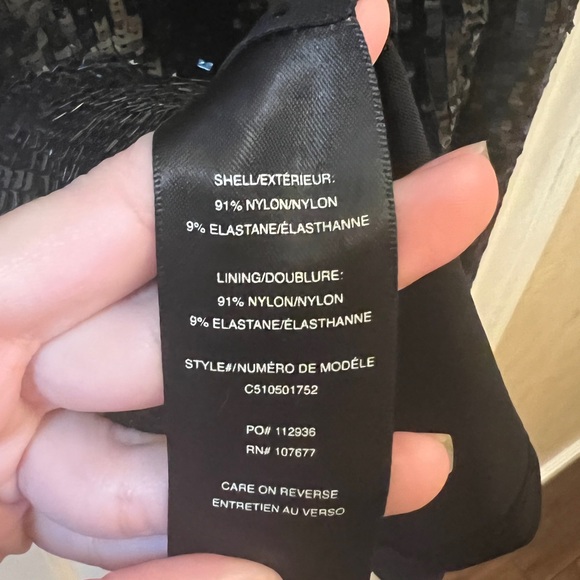 Alice and Olivia Piera V-neck Sequin Dress - Picture 6 of 7